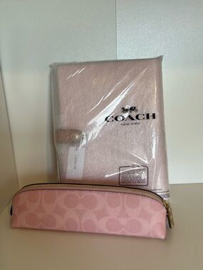 BUNDLE: Coach PP notebook and pencil case